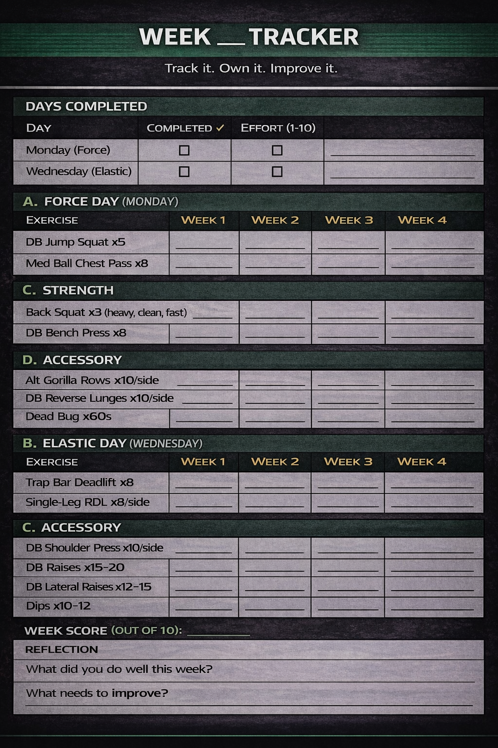 LivHack 8-Week Performance System